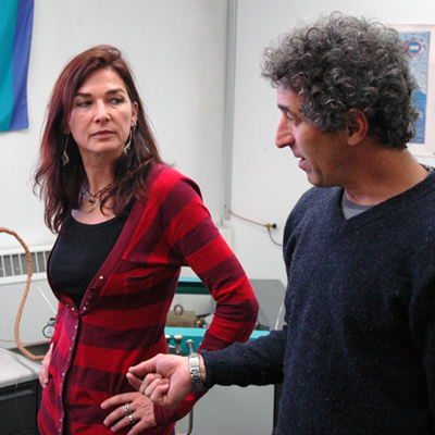 UNM Sr. Research Scientist Karen Ziegler and Professor Zach Sharp discuss the procedure they used to determine if water was present in the Martian meteorite NWA 7034.