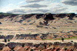 Cabezon View from the East oil by Jeff Potter AVAILABLE