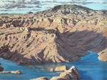 Navajo Mountain and Lake Powell oil by Jeff Potter AVAILABLE